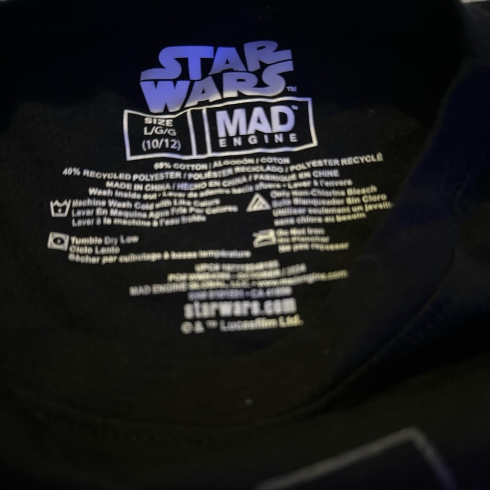MAD Engine Star Wars Black Tee
